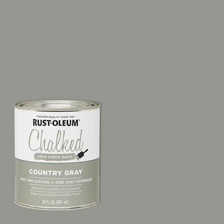 Rust-Oleum Country Gray, Matte, Water, 30 oz 285141
